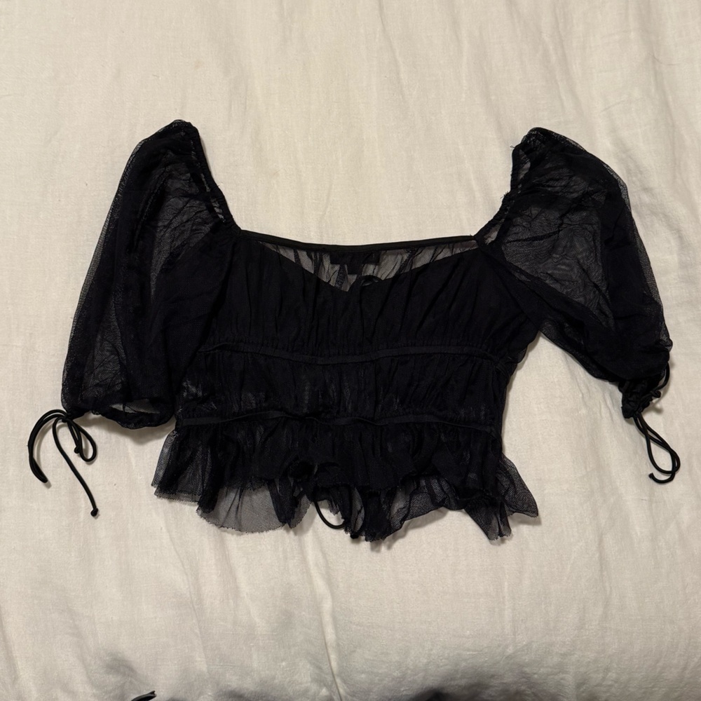 For Love & Lemons Sunshine Crop Top - Picture 5 of 7